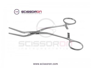 DeBakey Multi-Purpose Clamp 30° Angled Jaws DeBakey Multi-Purpose Clamp 30° Angled Jaws