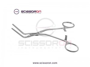 DeBakey Multi-Purpose Clamp 60° Angled Jaws DeBakey Multi-Purpose Clamp 60° Angled Jaws