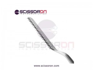 Joseph Nasal Bone Saw Bayonet Right Shaft Joseph Nasal Bone Saw Bayonet Right Shaft