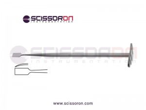 Dunn-Dautrey Osteotome Slightly Curved Blade Dunn-Dautrey Osteotome Slightly Curved Blade