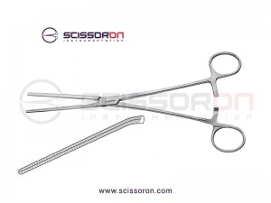 Glassman Gastrointestinal Clamp Angled Jaws Glassman Gastrointestinal Clamp Angled Jaws