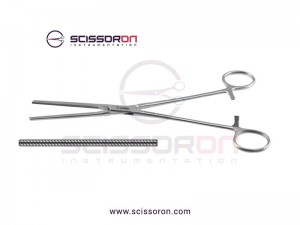 Glassman Intestinal And Liver Holding Clamp Straight Jaws Glassman Intestinal And Liver Holding Clamp Straight Jaws