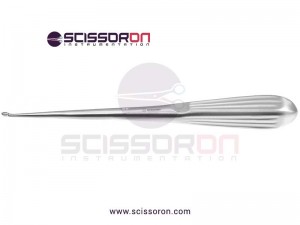 Brun (Spratt) Bone Curette Straight Oval Cup Brun (Spratt) Bone Curette Straight Oval Cup