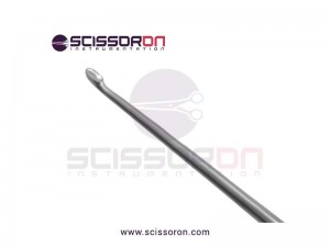 Brun Bone Curette Straight Oval Cup Brun Bone Curette Straight Oval Cup