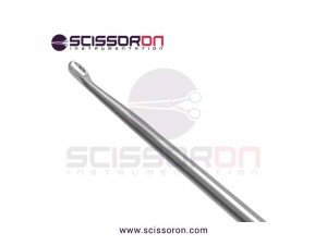 Brun Bone Curette Bayonet Shaft Straight Cup Brun Bone Curette Bayonet Shaft Straight Cup