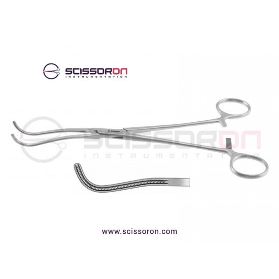 DeBakey Thoracic Dissecting Forceps 51mm D Curved