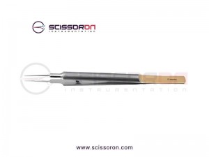 Tennant Tying Forceps Straight TC Dusted Jaws