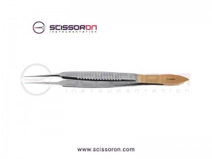 McPherson Tying Forceps 4.0mm TC Dusted Straight Jaws McPherson Tying Forceps 4.0mm TC Dusted Straight Jaws