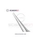 McPherson Tying Forceps 4.0mm TC Dusted Straight Jaws