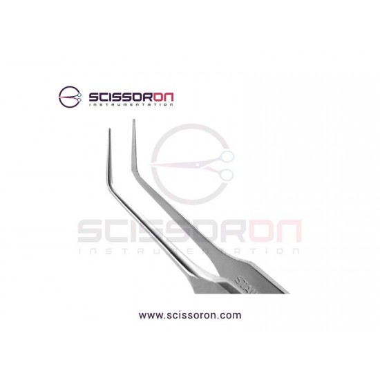 McPherson Tying Forceps 4.0mm Angled Jaws