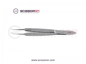 McPherson Tying Forceps 4.0mm Curved Jaws