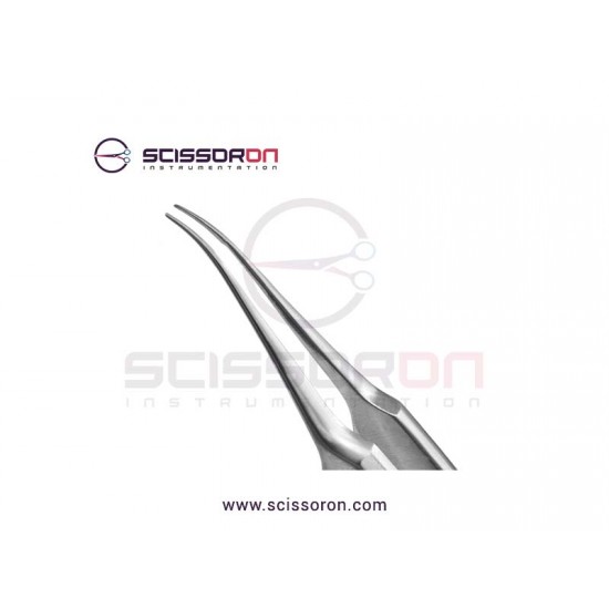 McPherson Tying Forceps 4.0mm Curved Jaws