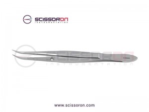 Splinter Forceps Curved Serrated Jaws