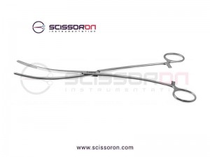 Bozeman Uterine Dressing Forceps Curved Jaws Bozeman Uterine Dressing Forceps Curved Jaws