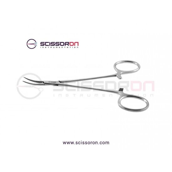 Micro Mosquito Haemostatic Forceps Curved Jaws