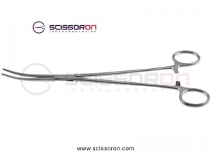 Coller Hemostatic Forceps Curved Jaws