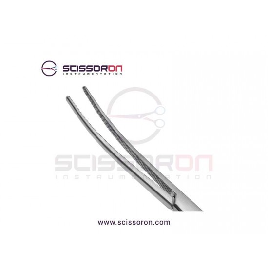 Coller Hemostatic Forceps Curved Jaws