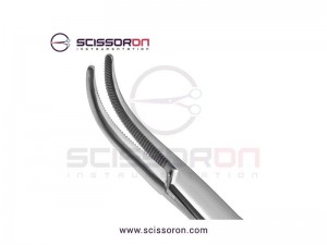 Coller Hemostatic Forceps Strongly Curved Jaws Coller Hemostatic Forceps Strongly Curved Jaws