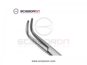 Coller Hemostatic Forceps 90 Curved Jaws Coller Hemostatic Forceps 90 Curved Jaws