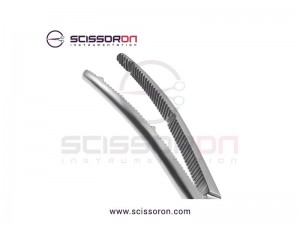 Heaney-Rezek Hysterectomy Forceps Curved Jaws Heaney-Rezek Hysterectomy Forceps Curved Jaws