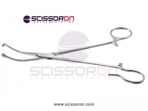 Colver Tonsil Seizing Forceps Curved Jaws Colver Tonsil Seizing Forceps Curved Jaws