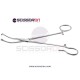 Colver Tonsil Seizing Forceps Curved Jaws