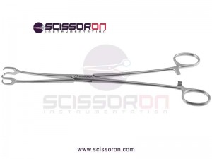 Schroeder Uterine Vulsellum Forceps Curved Shanks