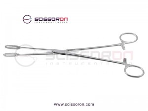 Fletcher Sponge Holding Forceps Straight Slim Jaws Fletcher Sponge Holding Forceps Straight Slim Jaws