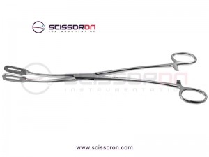 Fletcher Sponge Holding Forceps Curved Slim Jaws Fletcher Sponge Holding Forceps Curved Slim Jaws