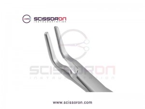 Selman-Cooley Peripheral Blood Vessel Clamp Small Angled Selman-Cooley Peripheral Blood Vessel Clamp Small Angled