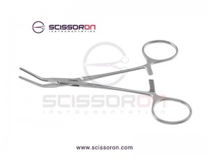 Selman-Cooley Peripheral Blood Vessel Clamp Angled Large Selman-Cooley Peripheral Blood Vessel Clamp Angled Large
