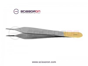 Adson Tissue Forceps 1x2 Teeth TC Platform Adson Tissue Forceps 1x2 Teeth TC Platform