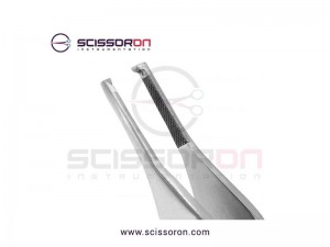 Adson Tissue Forceps 1x2 Teeth TC Platform Adson Tissue Forceps 1x2 Teeth TC Platform