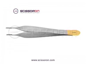 Adson Tissue Forceps 1x2 Teeth TC Platform Delicate