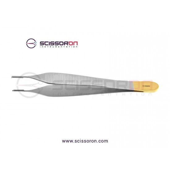 Adson Tissue Forceps 1x2 Teeth TC Platform Delicate