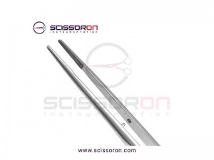 Tebbetts-Style Tissue Forceps Bayonet Shape