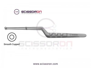Yasargil-Samii Forceps Smooth Cup