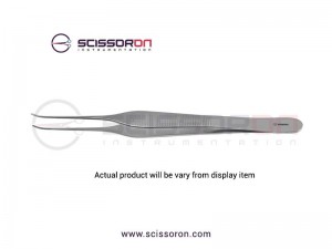 Broli-Adson Dressing Forceps TC Dusted Curved Jaws Broli-Adson Dressing Forceps TC Dusted Curved Jaws