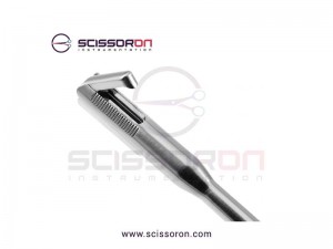 Ostrum Antrum Suction Punch Forceps Pediatric - Left Backbiting