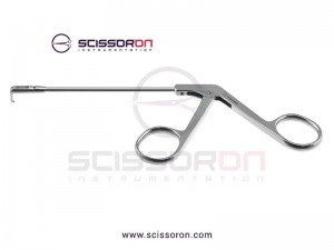 Ostrum Antrum Suction Punch Forceps Pediatric - Right Backbiting