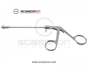 Ostrum Antrum Suction Punch Forceps Pediatric - Rotatable Shaft Backbiting