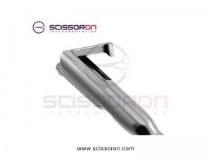 Ostrum Antrum Suction Punch Forceps Pediatric - Rotatable Shaft Backbiting