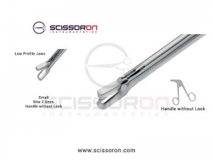 Duckbill Basket Punch 2.5mm Bite Low Profile Jaws Duckbill Basket Punch 2.5mm Bite Low Profile Jaws