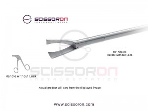 Hook Scissor 60° Angled Blade Ring Handle Hook Scissor 60° Angled Blade Ring Handle