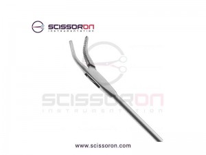 Kleinsasser Micro Laryngeal Alligator Forceps Curved Up Jaws Kleinsasser Micro Laryngeal Alligator Forceps Curved Up Jaws