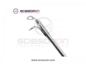 Kleinsasser Micro Laryngeal Alligator Forceps Curved Up Right Jaws Kleinsasser Micro Laryngeal Alligator Forceps Curved Up Right Jaws