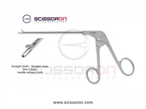 Regular Basket Punch 3.4mm Bite Straight Jaws Regular Basket Punch 3.4mm Bite Straight Jaws