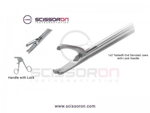 Shark Grasper Punch 1x2 Toothed End Shark Grasper Punch 1x2 Toothed End