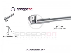 Side Cutter Punch 2.2mm Bite Ring Handle Side Cutter Punch 2.2mm Bite Ring Handle