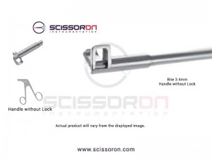 Side Cutter Punch 3.4mm Bite Ring Handle Side Cutter Punch 3.4mm Bite Ring Handle